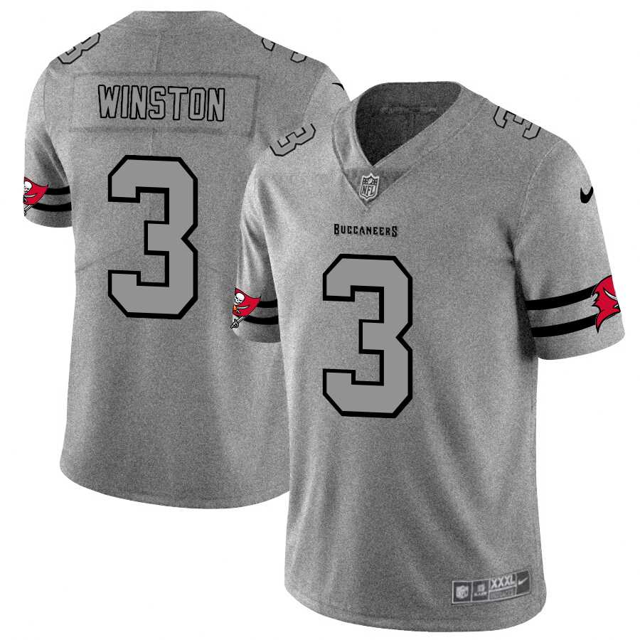 Nike Buccaneers 3 Jameis Winston 2019 Gray Gridiron Gray Vapor Untouchable Limited Jersey Dyin,We sell and wholesale Nike Buccaneers 3 Jameis Winston 2019 Gray Gridiron Gray Vapor Untouchable Limited Jersey Dyin on line form chian!